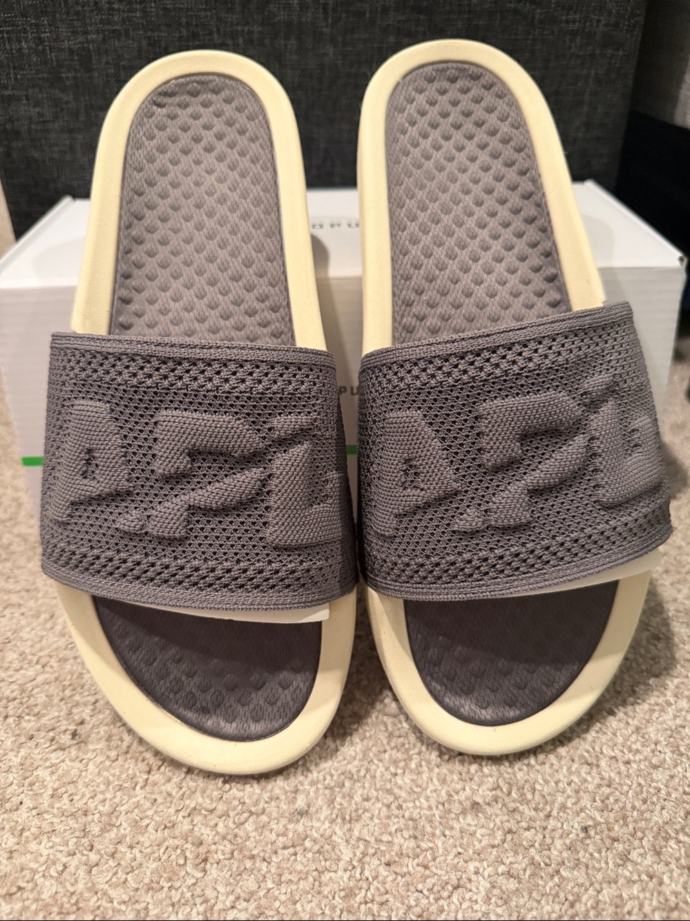 APL Men’s BL Techloom slide Asteroid/Pristine Gray size 10 NEW